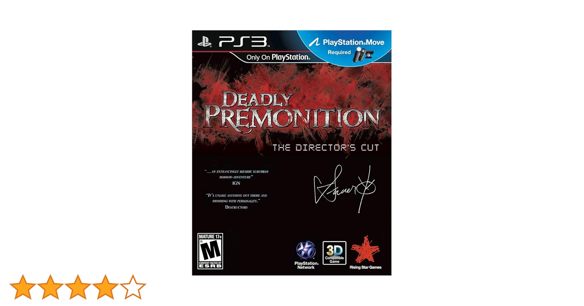 Deadly Premonition Directors Cut - PlayStation 3